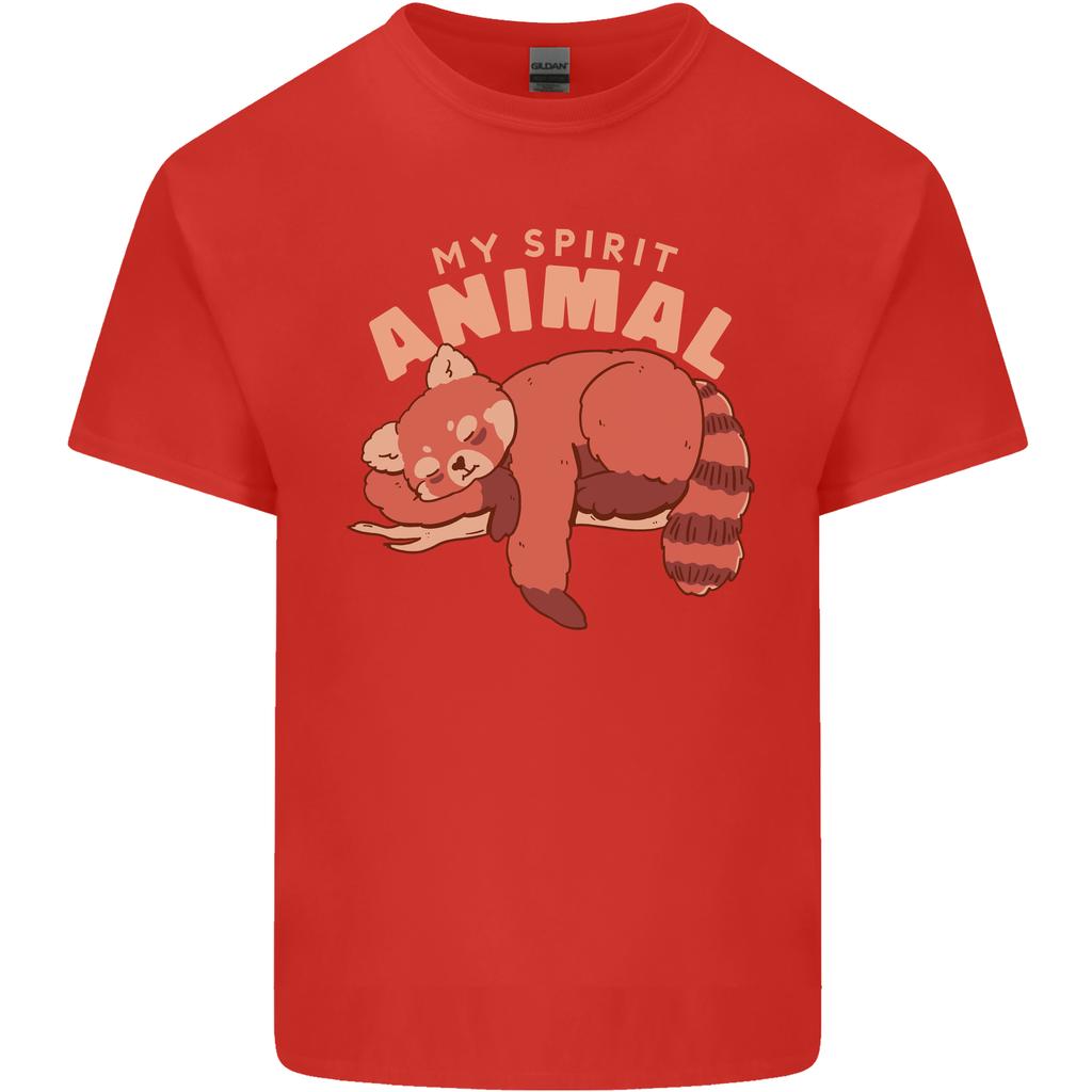 Red Panda My Spirit Animal Unisexs Light Cotton TShirt