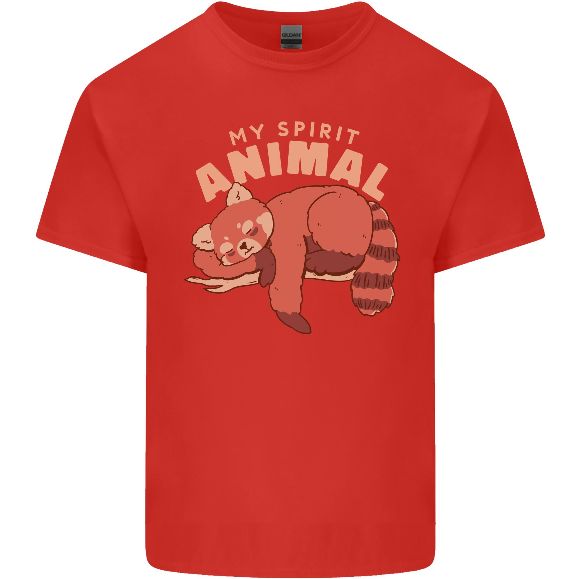 Red Panda My Spirit Animal Unisexs Light Cotton TShirt S