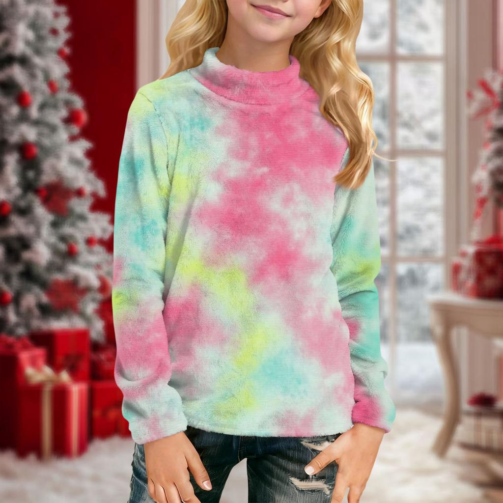 Kinder Alltags Langarm T-Shirt mit Aufdruck