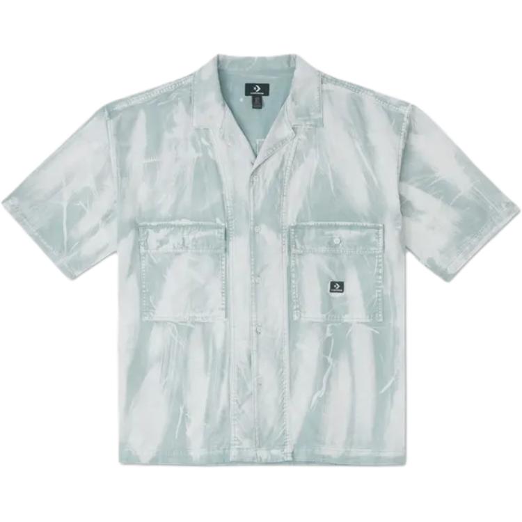 

New Converse Shirts Men s Green 10027210-A02 L