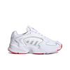 Adidas Originals Falcon 2000 Synthetic Leather Mesh Casual Lightweight Low-Top Lifestyle Shoes Women sneaker White Gray EG5475