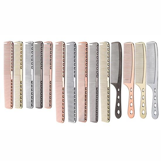 Pettine Acciaio Professionale Ultra Sottile per Parrucchiere Strumento per Styling Capelli Parrucchiere