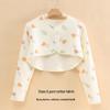 Pure Cotton Postpartum Shoulder Protector: Long Sleeve Warm Shawl for Pregnant Women and New Mothers.