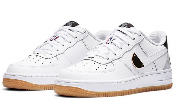 Nike NBA X Air Force 1 LV8 1 HO20 'Alb' GS CT3842-100