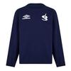 Mens Crew Neck Regular Long-Sleeved Sweatshirt