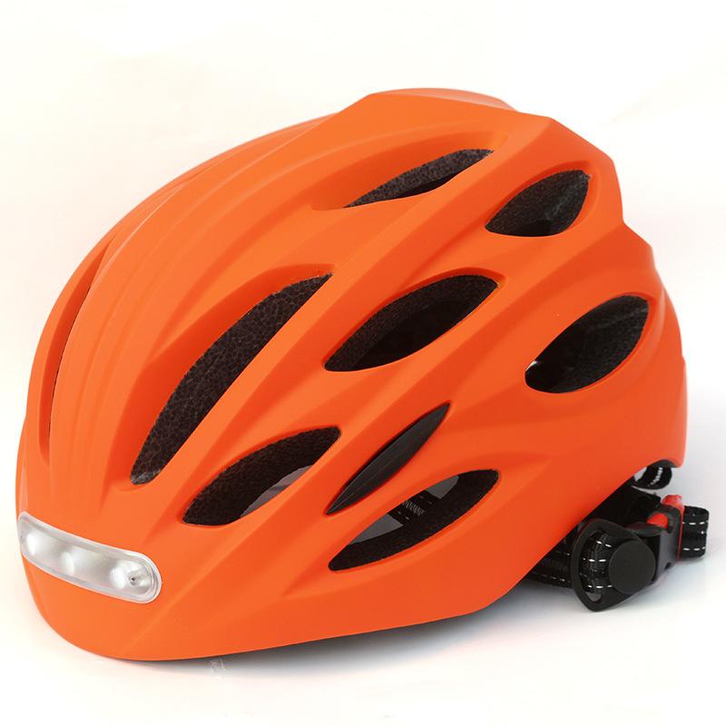 Summer Breathable Helmet with Light LED Light Riding Warning Helmet Summer Outdoor Hard Hat Roller Skating Safety Helmet