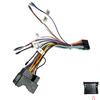 Car Stereo 20 Pin Wiring Harness Connector Adapter  1Din Or 2Din  Power Cable Harness  For Ford Focus Transit Fiesta