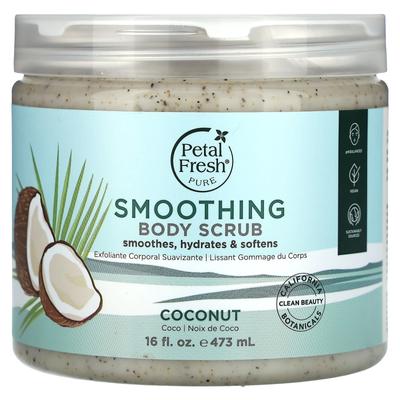 Smoothing Body Scrub, Coconut, 16 Oz (473 Ml)