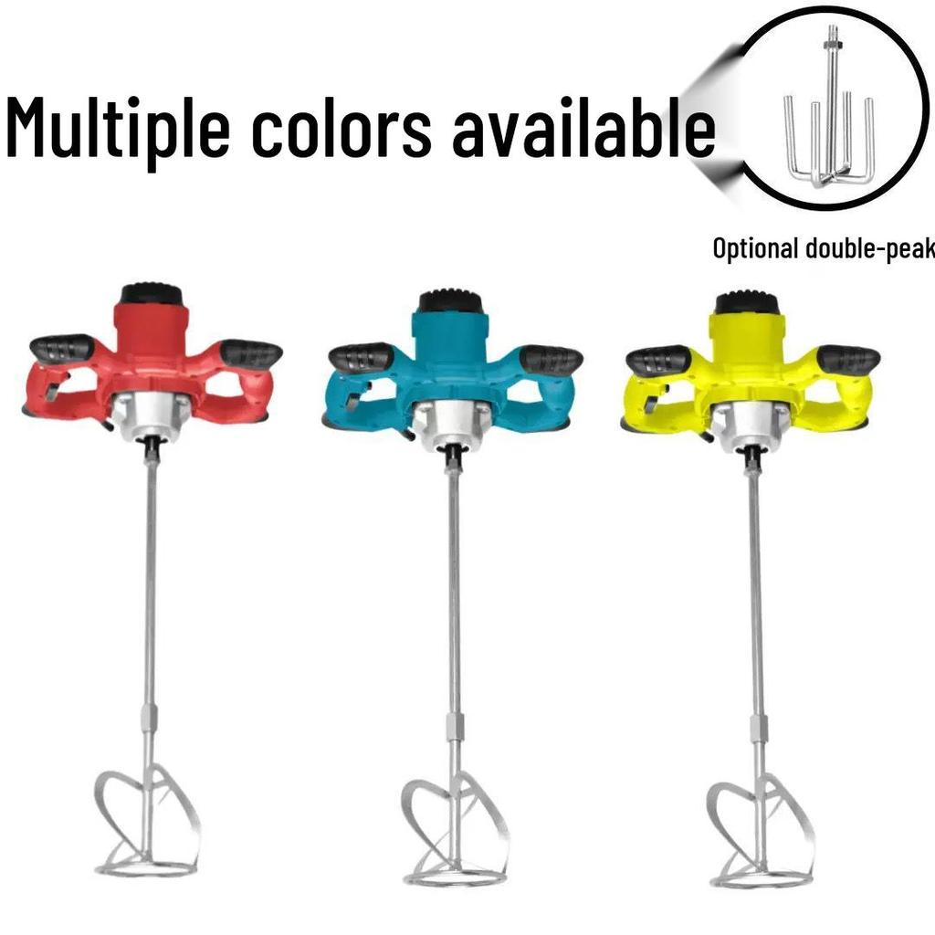 High-Power Electric Mixer for Putty, Paint, and Ash