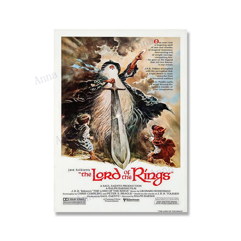 

Пейзаж Средиземья Властелин Колец Постеры и принты Толкиена Настенное искусство Картина на холсте Настенные картины Подарки для путешествий Гостиная Домашний декор 50x70cm No Framed