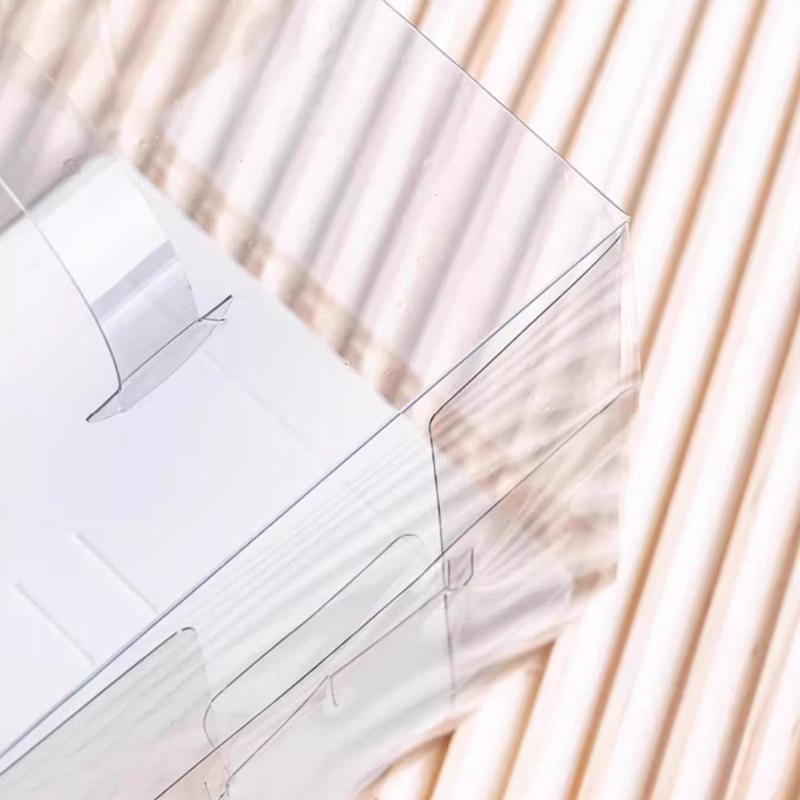 Highly Transparent Hand-held Cake Box Puff Thousand Layer Packaging Box Multi Functional Disposable Portable Dessert Casket Multi-specification
