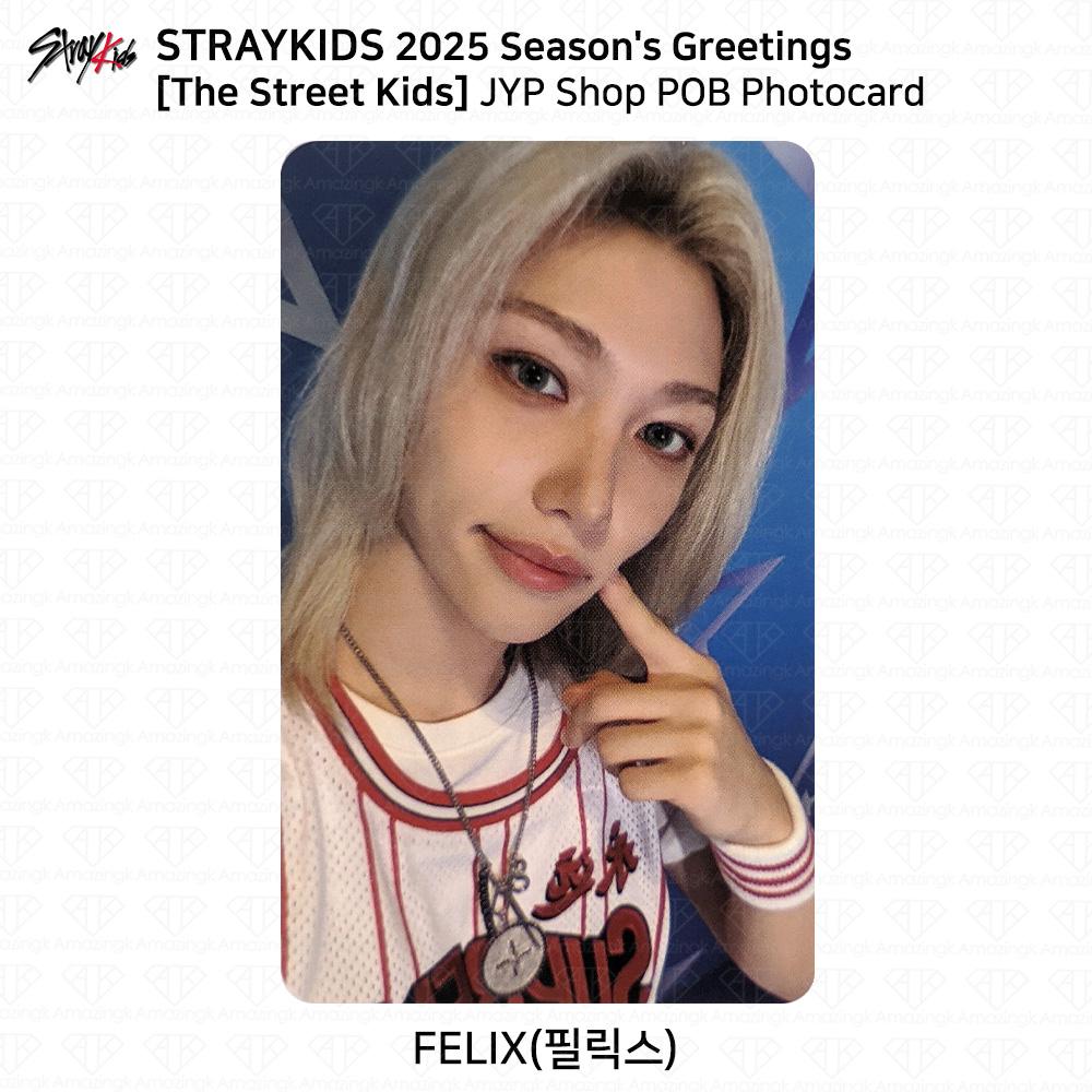

Stray Kids 2025 Season s Greetings The Street Kids JYP Shop POB Photocard KPOP