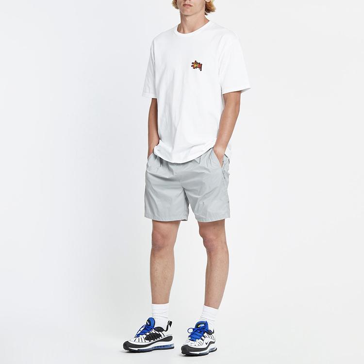 Stussy Fireball Tee Unisex T-shirts White 1904225