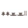 2 Sätze Motor Motor Getriebewelle Kit Rostschutzverfahren Ersatz für CG125 150 Motorräder ATVs