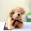 Delicate Dog Keychain Exquisite Animal Keyrings Accessories Handbag Pendant Stuffed Animal Pendants for Party Decoration