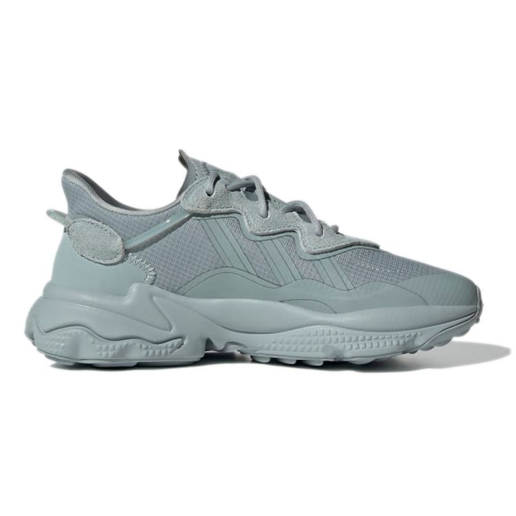 Adidas Originals Ozweego J Comfortable Durable Breathable Low-Top Casual Shoes Kids sneaker Gray Blue H04129