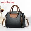 Street Style Pu Handbag With Top Zip Closure And Letter Decor For Daily Use