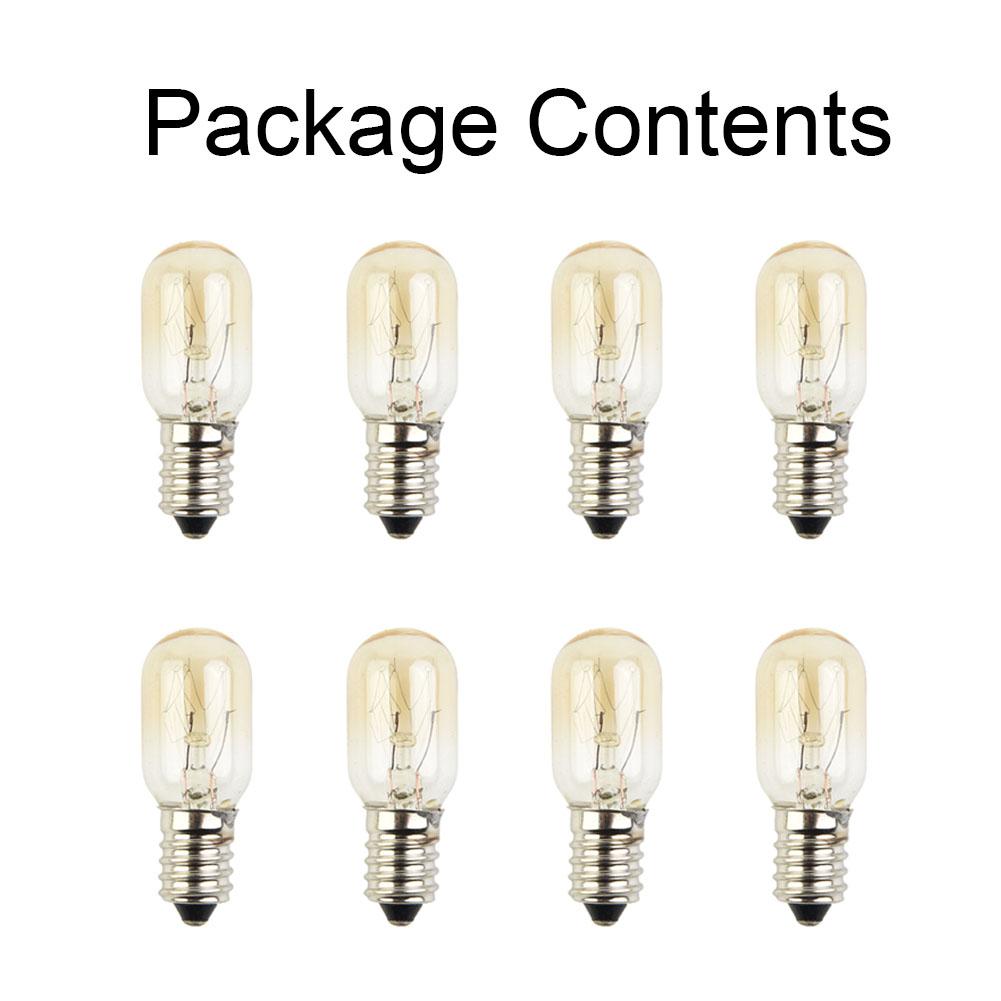 E14 Salt Lamp Globe Bulb,15W Light Bulbs,240V Refrigerator Oven Replacement