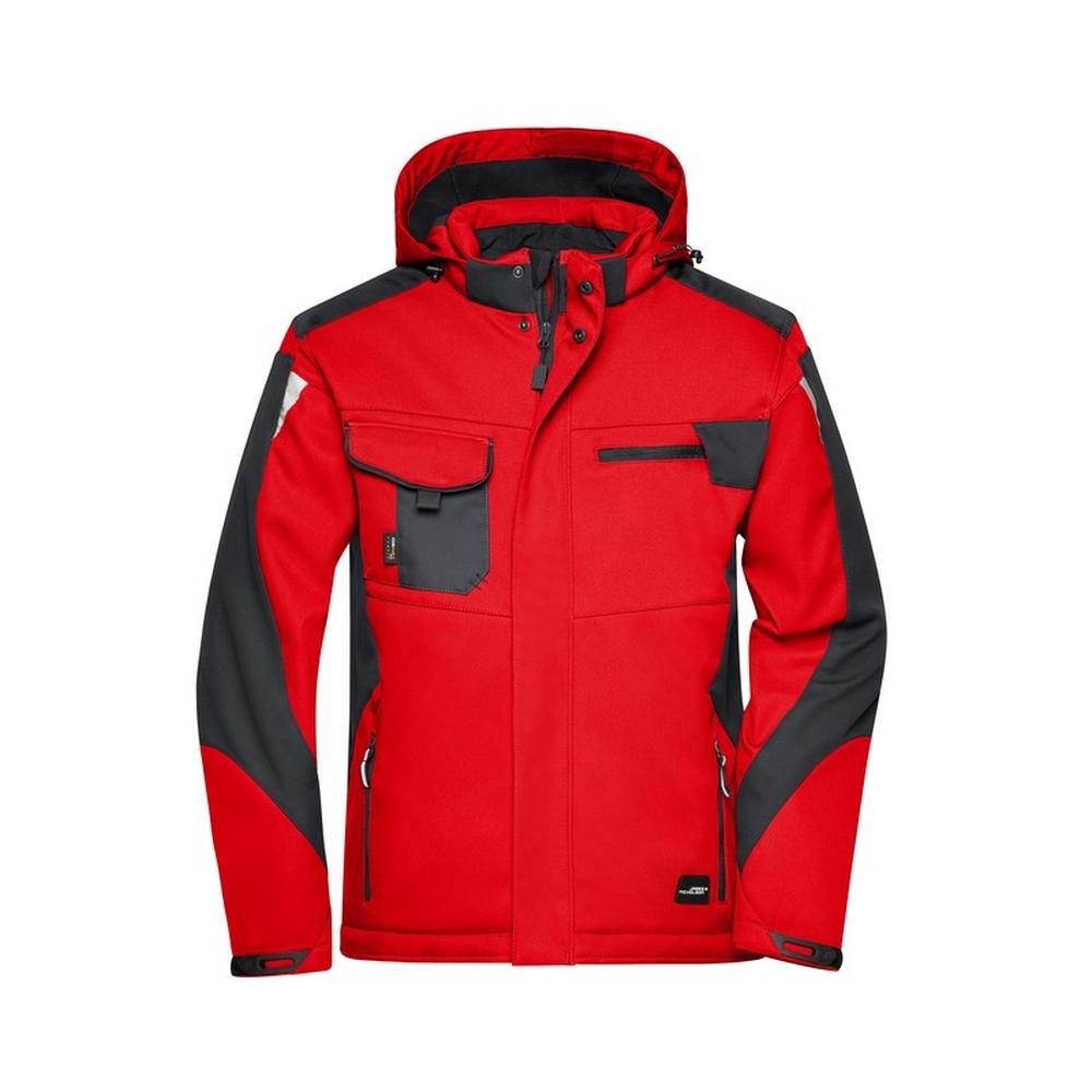 James and Nicholson Unisex Adult Craftsmen Strong Soft Shell Jacket