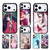 Japanese Style Anime Girl Phone Case For iPhone 17 AIR 16 Pro Max 15 14 Pro 11 12 13 Shockproof Silicone Cover