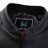 Mens Trend Smart Casual Windproof Faux Leather Jackets Male Bomber Retro Stand Collar Black Slim PU Zip-up Coats Streetwear