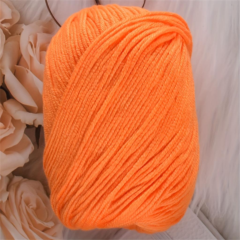 6pcs 300g/10.56oz RayonYarn Soft & Machine Washable Knitting Crochet Yarn for Sweaters Jewelry Making DIY Craft Yarn for Clothing & Accessories