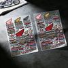For Honda Reflective motorcycle L0 stickers, 3M safety warning at night in the dark scooter helmets