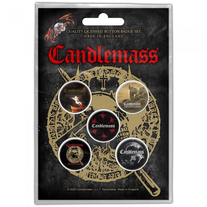 Candlemass The Door To Doom Badge (Pack of 5)