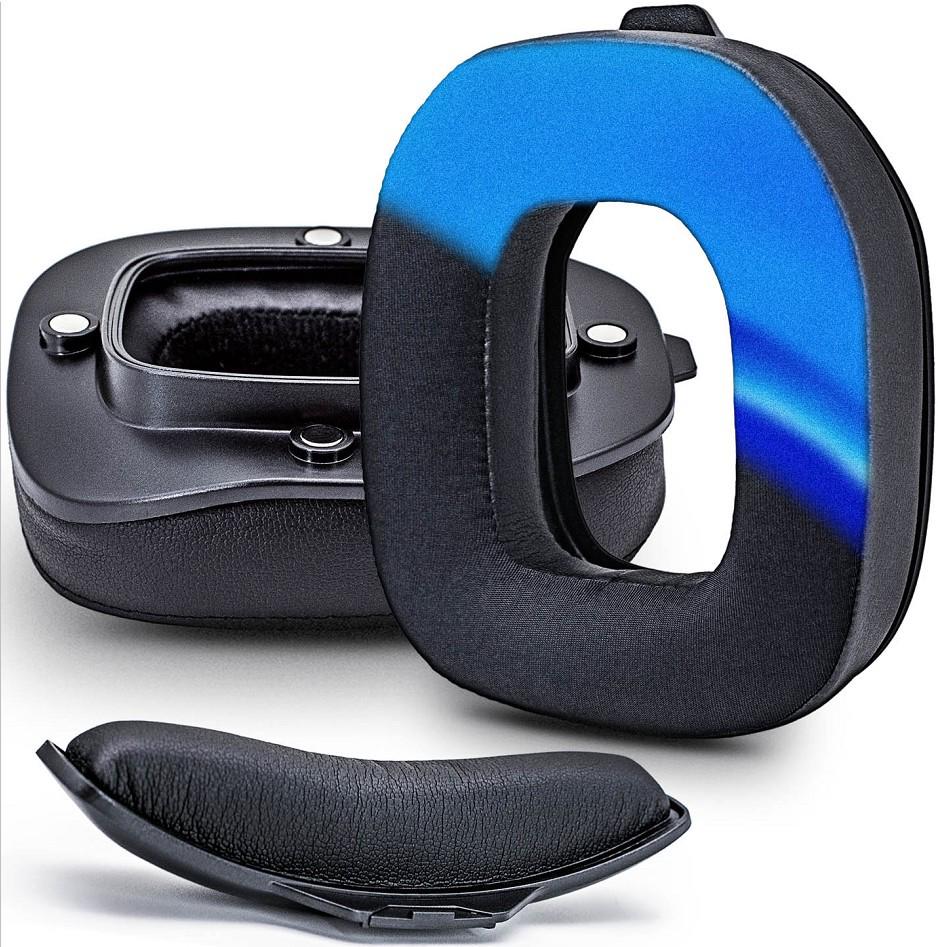 

Compatible Ear Pads with Integrated Magnet for Logitech Astro A40 TR Headphones, featuring Ice Feeling Comfort. A40 Head Bow Velvet, Single