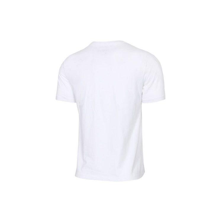 Jordan 14 T Shirts Men's White Crew Neck Moderate Straight Fit AT0553-100