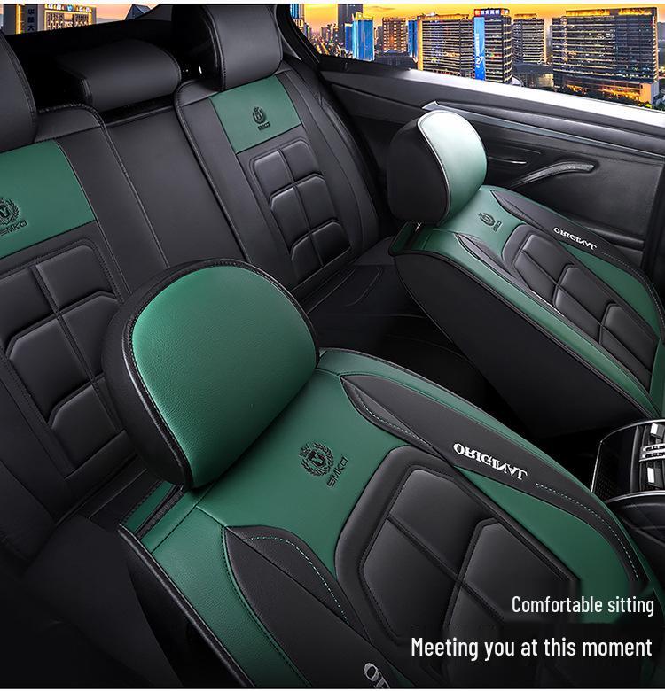 Universal Full Surround Leather Car Seat Cover for All Seasons