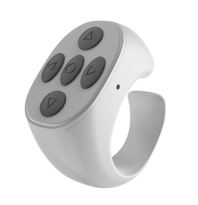 Popular Bluetooth Selfie Ring: Remote Photo, Video Browsing & Page Turning with Charging Case