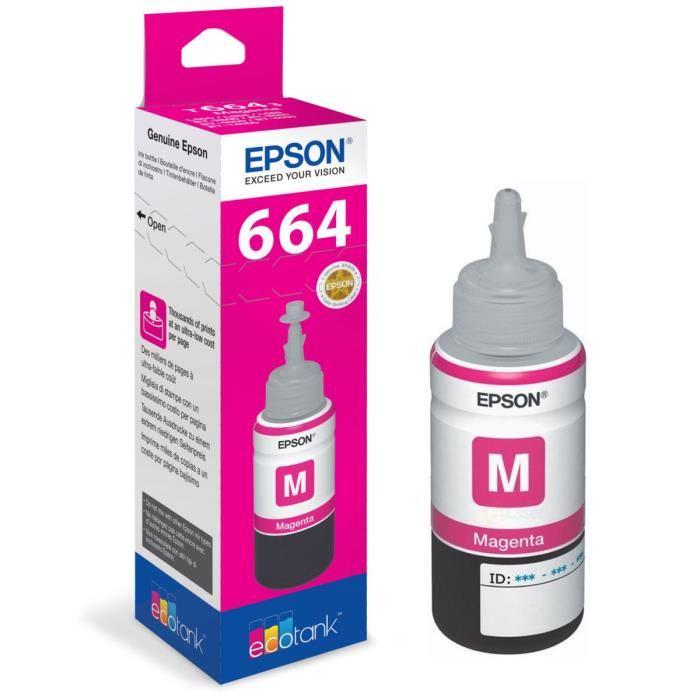 Epson ECOTANK Tintenpatrone T6643 Magenta