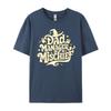 Funny Men Magical Dad Manager Of Mischief Oversized T Shirt Meme Tshirt St Patricks Day Graphic Camiseta