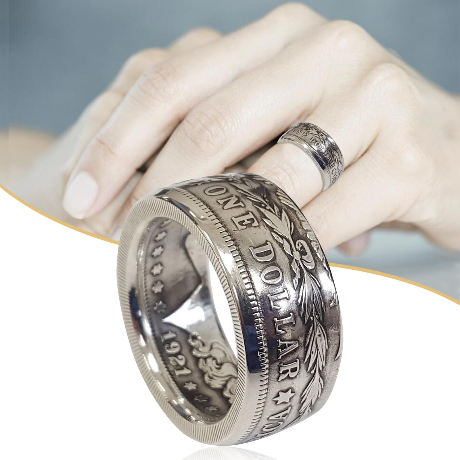 

Индивидуальное креативное кольцо из сплава с цифрами и буквами, ювелирное кольцо, размер 7-13