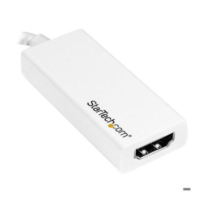 USB-C To HDMI Adapter - STARTECH - 4K 60 Hz - White - MacBook and HP ENVY Compatible
