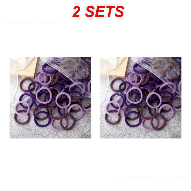 1/2/3SETS Hair Ring Easy To Use Fabric Art Hair Rope Firm Elastic Headband Portable General Womens Headband Not Easy To Disperse