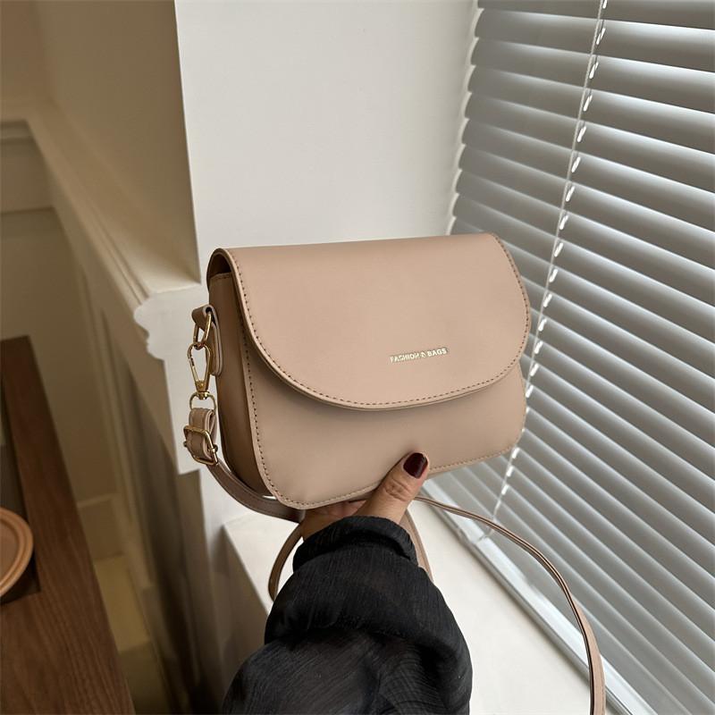 Elegant Small Shoulder Bag Women s Spring New Trendy Street Style Single Shoulder Diagonal Bag Stylish Texture хаки