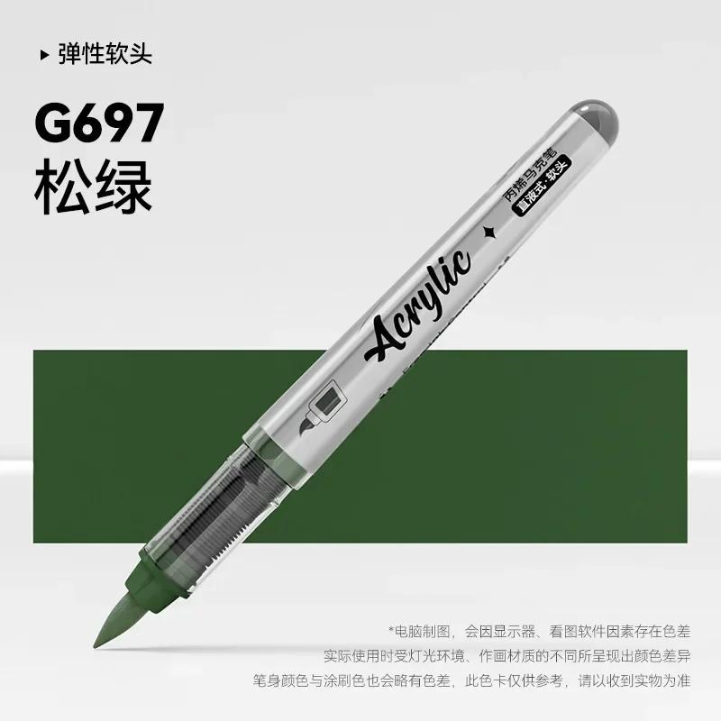84/72/1 PCS Colors Marker Acrylic Graffiti Waterproof Sketch Oily Alcohol Based Pens Stationery School Office Art Supplies