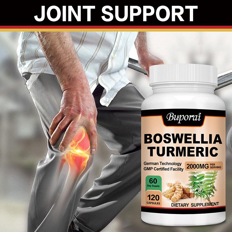 Buporai – Boswellia and Turmeric Extract Complex Capsules – Joint Health
