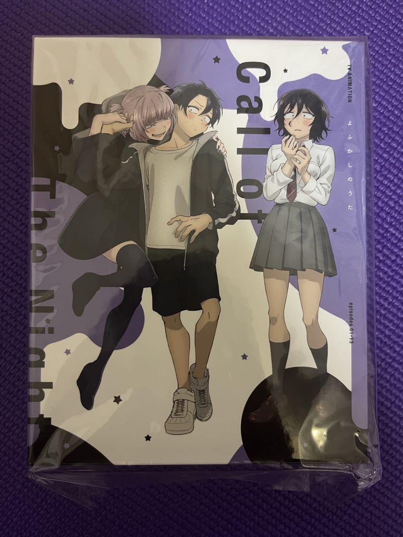 

[USED] Yofukashi no Uta Limited Edition Volume 1/Volume 2 Blu-ray with storage box