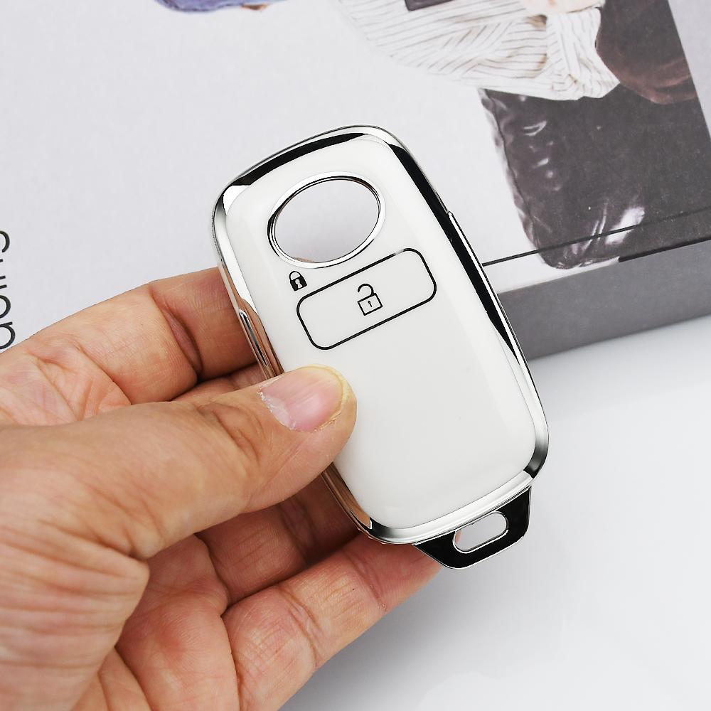Auto Shell Keyring Case Keyless Protector Car Key Cover for Toyota Veloz Avanza Rush Daihatsu Genuine Perodua Yaris Ativ Raize