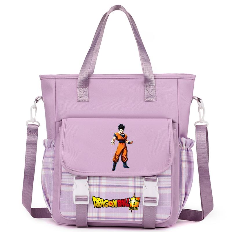 Anime Dragon Ball Carrying Bag Handbag Shoulder Bag Tote Bag for Teenager Girl Boy Back To School Bag Men Women Leisure Travel Bag Rucksack Mochila