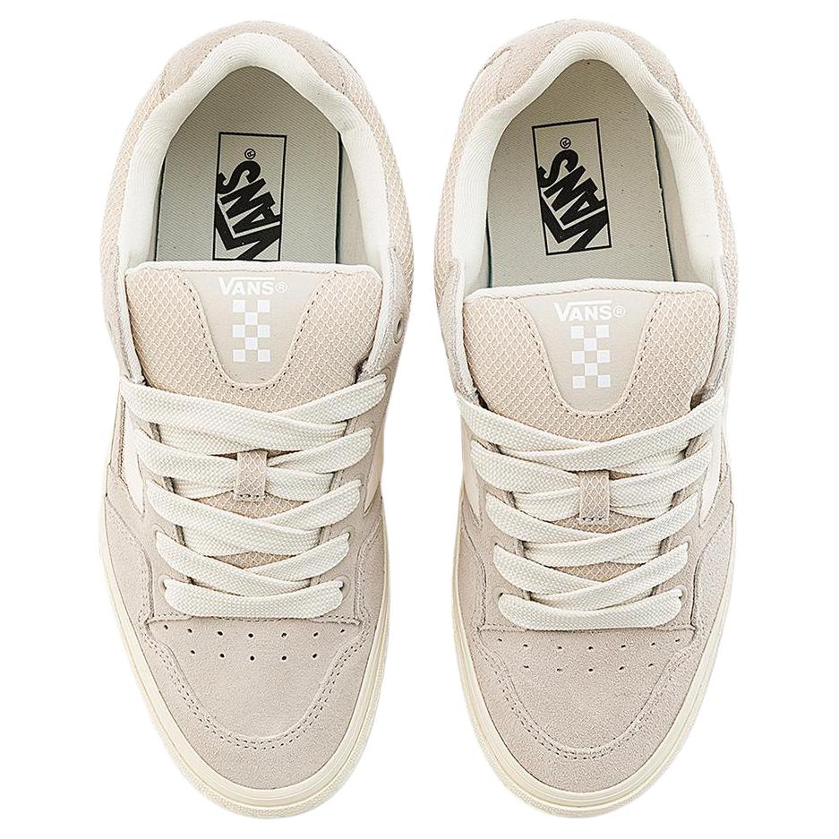 Vans Caldrone Casual Series Comfortable Versatile Durable Low-Top Skate Shoes Men Sneaker Oatmeal VN000CSP2N1