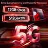 5G Telefon Tragbar Unzerbrechlich OUKITEL WP56 36GB+512GB 6.8" FHD+ 16000mAh 108MP Smartphone Android 15 128dB Dual-SIM/NFC Schwarz