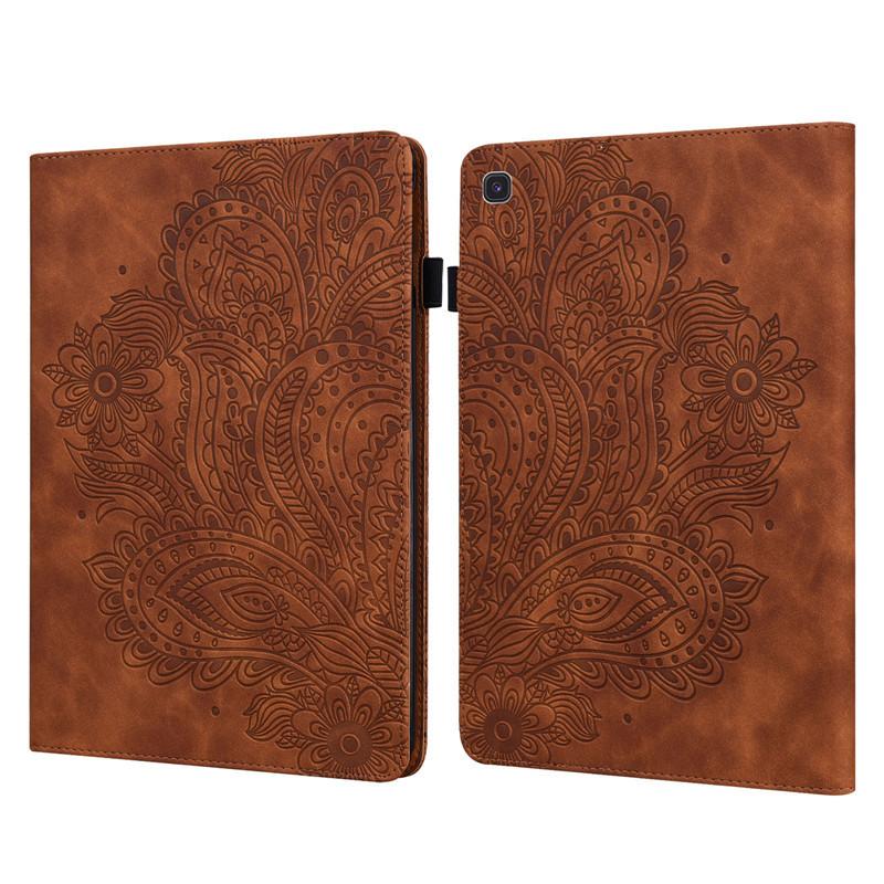 Pouzdro na tablet pro Samsung Tab S5E Case Cover T720 10 5 Roztomilý květinový strom reliéfní měkký TPU silikonový zadní kryt pro Funda Galaxy Tab S5e pouzdro