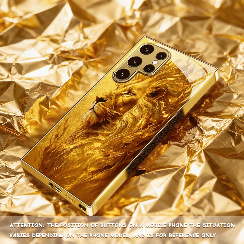 High-end Phone Case Electroplated Glass TPU PhoneCase for Samsung Galaxy S26 S25 S24 S23 S22 S21 FE Ultra Plus Dropresistant