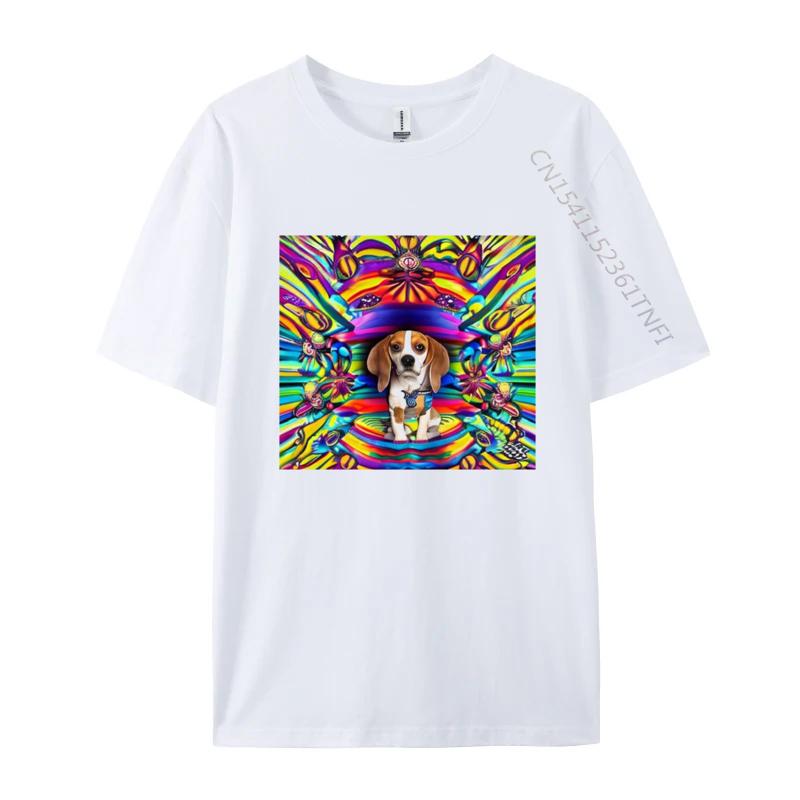 

The Beagles Tshirt Fashion Men Tee Shirts Casual Tops Shirts Soft Comfortable Mens Loose TShirt White S