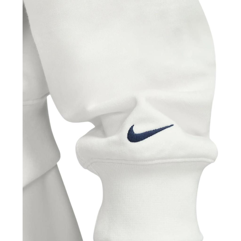 Nike Team USA Solo Swoosh Loose Fit Crewneck Fleece Sweatshirt Men sweatshirt Sail Obsidian FN1136-133