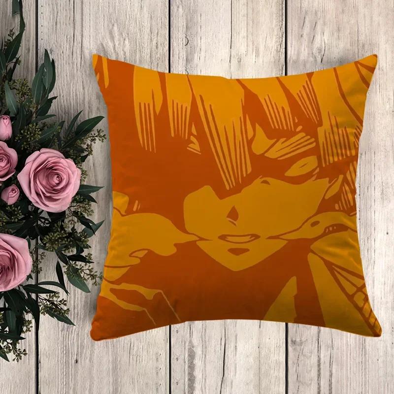 Kissen Demon Slayer Dekorative Kissenhülle Kissenbezug x Kissenbezüge Herbstdeko Sofakissen Bezüge für Bettkissen